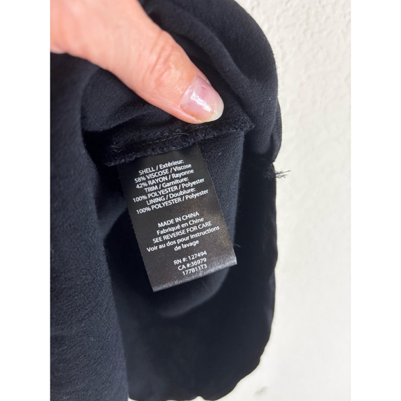 Athropologie Women's Floreat Cami Top Size S Blackn - Picture 4 of 6